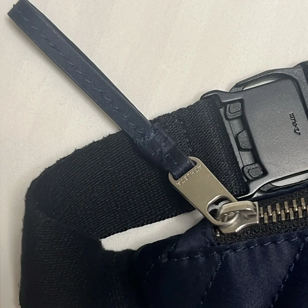 Athlete navy bum sling crossbody bag - Picture 7 of 7